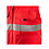 Rescuewear Sommerweste HiVis Klasse 1, Grau/ Neon Rot