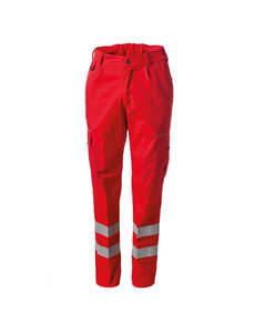 Rescuewear Broek Dames, Basic, Rood, outlet, maat 48