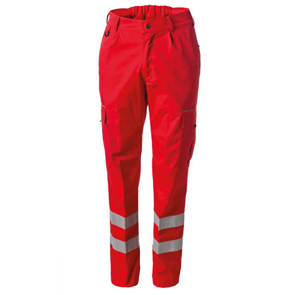 Rescuewear Hose Basic Damen, Rot, Größe 48