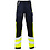 Rescuewear Damen Hose Dynamic stretch, HiVis Klasse 1, Navy/ Schwarz / Neon Gelb