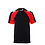 Rescuewear Shirt met ronde hals en korte mouw, Advanced, Zwart / Neon Rood