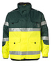 Rescuewear Midi Parka HiVis, Klasse 3 Neon Gelb / Grün