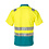 Rescuewear Poloshirt korte mouw,  Enamel/Neongeel, HiVis Kl. II