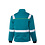 Rescuewear Softshell jas Dynamic, Enamel / Marineblauw met gele piping