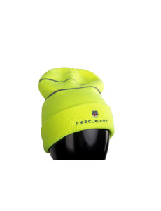 Rescuewear Gebreide Muts, fluorgeel