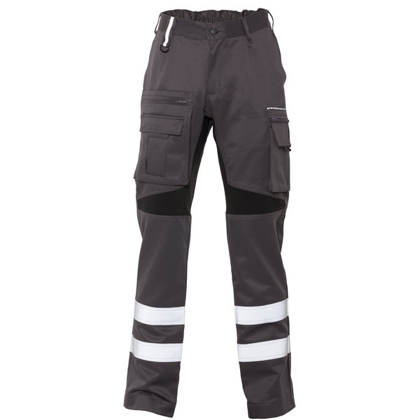 Rescuewear Unisex Broek Advanced, Grijs met stretch zwart