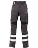 Rescuewear Unisex Broek Advanced, Grijs met stretch zwart