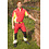 Rescuewear Poloshirt Dynamic kurze Ärmel  Rot/ Neongelb