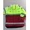 Rescuewear Midi-Parka HiVis Kl. 3 Rood / Neongeel, maat XXL (OUTLET)