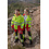 Rescuewear Midi-Parka Dynamic HiVis, Rood / Neon Geel