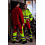 Rescuewear Softshell Dynamic, HiVis Klasse 3,  Rood/Neongeel