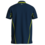 Rescuewear Poloshirt Basic, Marineblauw met neongele accenten