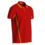 Rescuewear Poloshirt Basic, Rot mit Neon Gelbe Paspeln