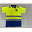 Rescuewear Poloshirt korte mouw, Kobaltblauw/Neongeel, HiVis Klasse II, outlet