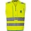 Rescuewear Ready Zomerhesje  HiVis Kl. 2 Enamelblauw / Neon Geel