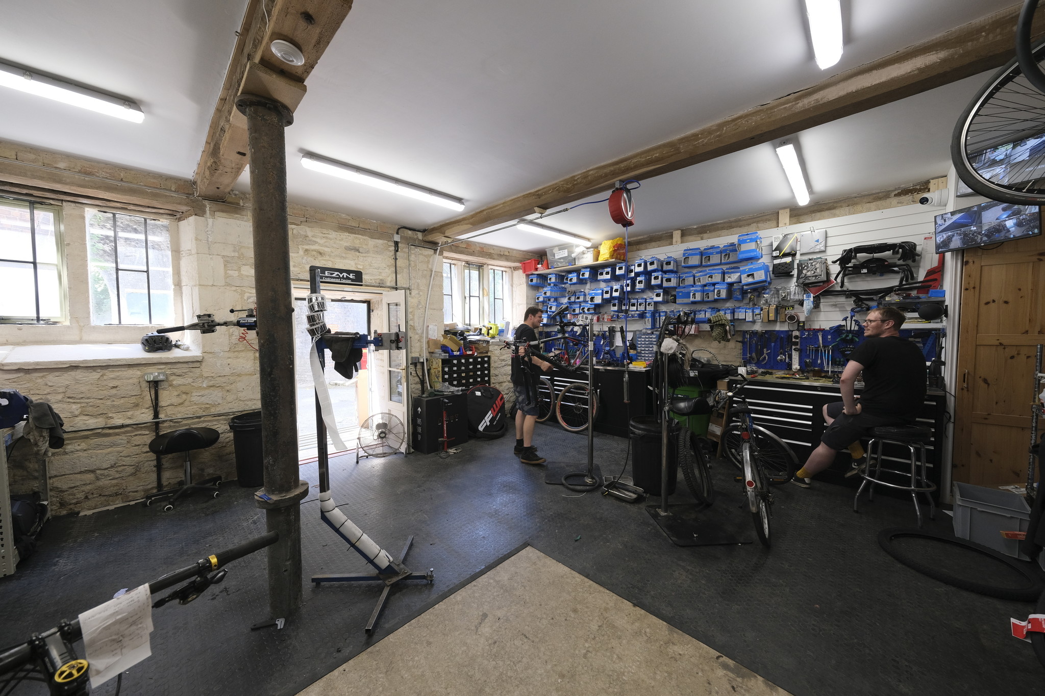 Workshop and Servicing at The Ark Cycles
