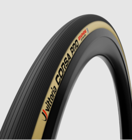 Vittoria Vittoria Corsa Pro Tire - 700 x 28, Tubeless, Folding, G2.0 Tan