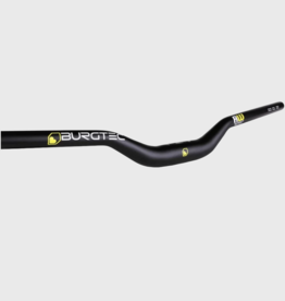 Burgtec Burgtec Ride High Josh Bryceland Signature Alloy Handlebar, 50mm Rise, 35mm Clamp, 800mm Width, Black