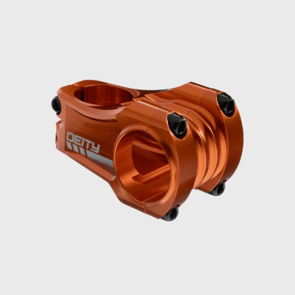 DEITY COPPERHEAD STEM 35MM CLAMP ORANGE 35MM The Ark Cycles Stroud s Independent Bike Shop