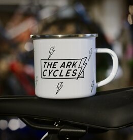 The Ark Cycles Printed Enamel Mug