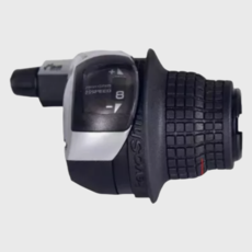 Shimano Tourney / TY SL-RS45 Revoshift, 8-speed rear, right hand, with optical gear display Black 8-speed