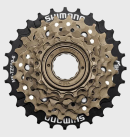 Shimano Tourney / TY MF-TZ500 6-speed multiple freewheel, 14-28 tooth Black 14 - 28 teeth