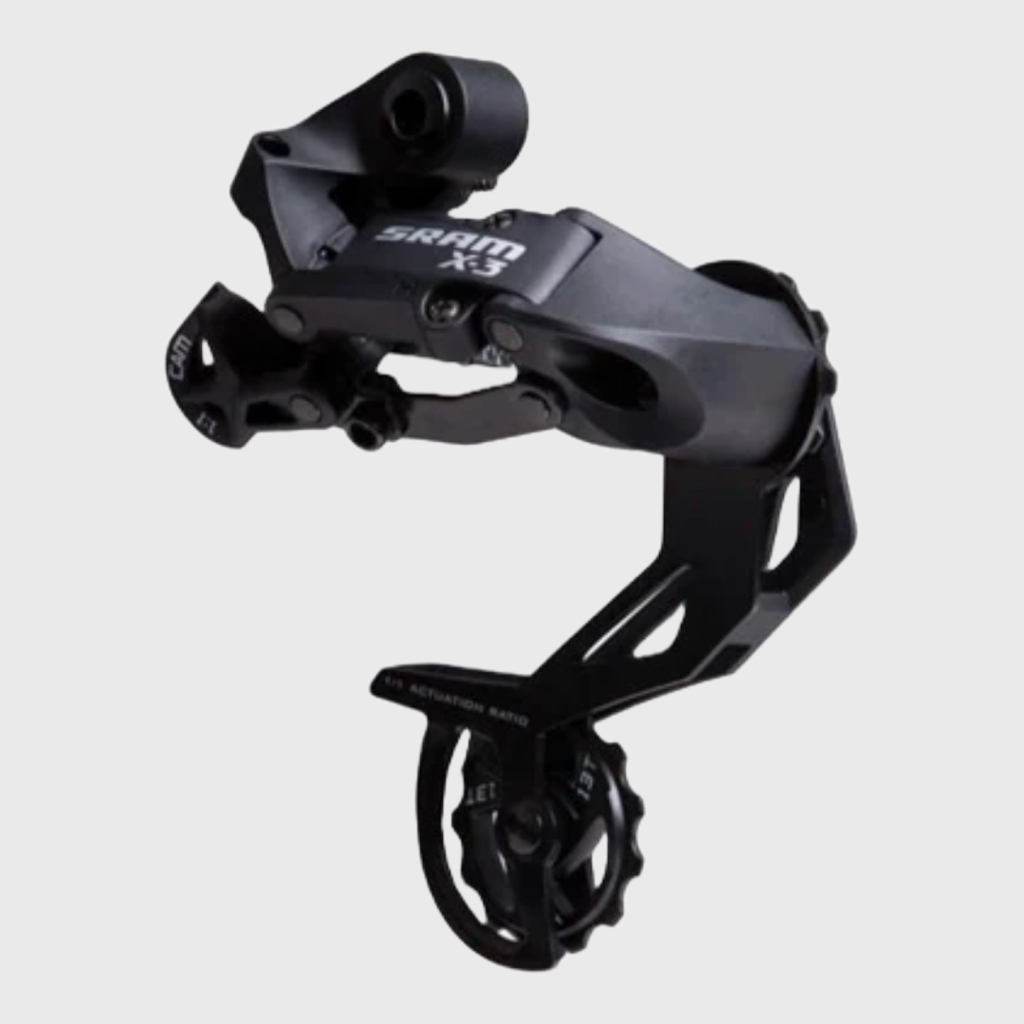 Sram SRAM X3 REAR DERAILLEUR - (7-8SPD) LONG CAGE BLACK: BLACK 7/8 SPEED LONG