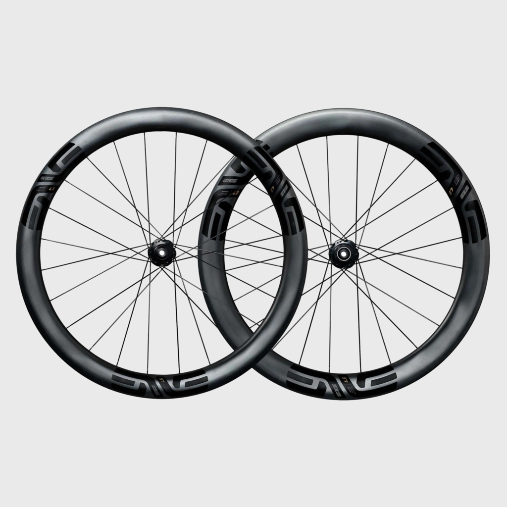 Enve SES Wheel Set  4.5 Disc - Clincher - Chris King Hubs R45D CL  12/142 Black
