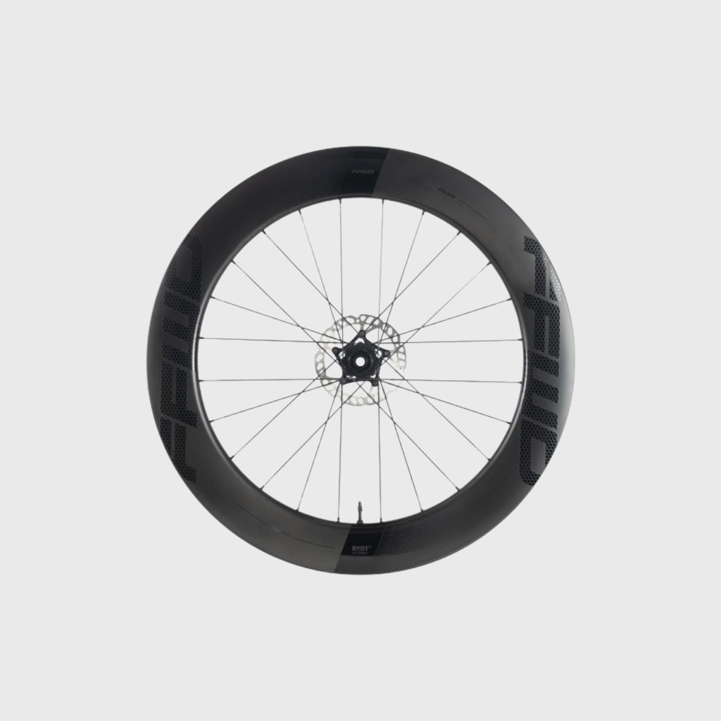 FFWD Lightly Used Fast Forward RYOT77 Carbon Clincher DT240 Disc Front Disc Brake (Centrelock) / Black / n/a / 77mm / Carbon /