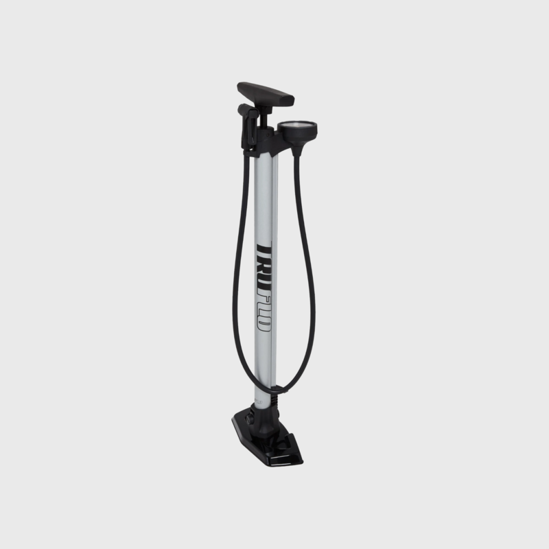 Truflo Easitrax 4 Floor Pump Silver