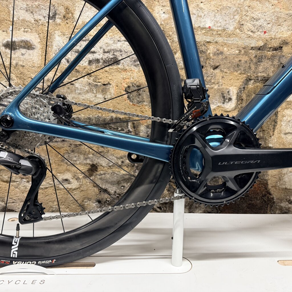 ENVE Enve Fray Agave Blue, Shimano Ultegra Di2, SES AR One Piece Bar & Stem 110/40cm, 56cm