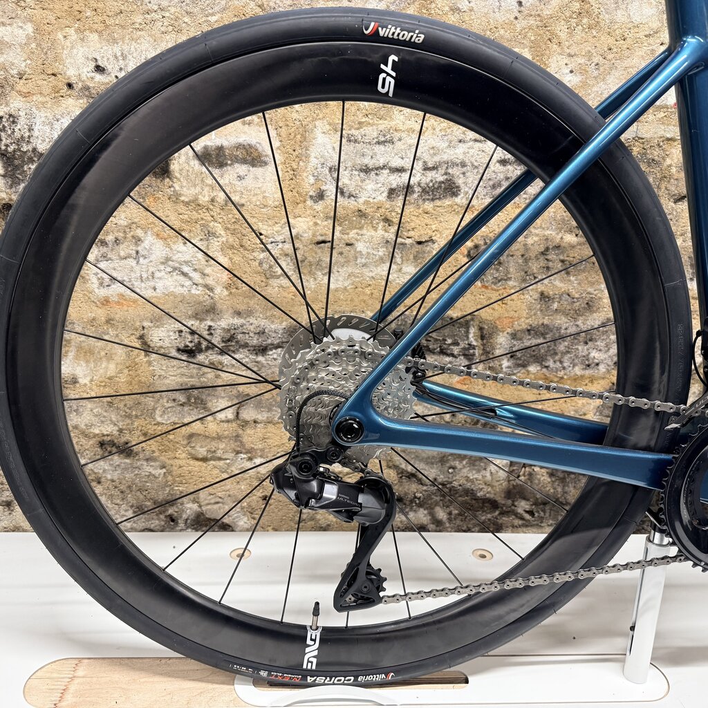 Enve Fray Agave Blue, Shimano Ultegra Di2, SES AR One Piece Bar & Stem 110/40cm, 56cm