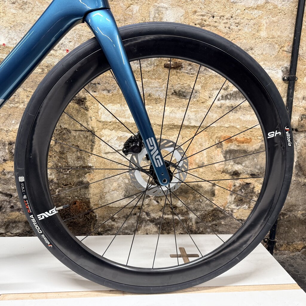 Enve Fray Agave Blue, Shimano Ultegra Di2, SES AR One Piece Bar & Stem 110/40cm, 56cm