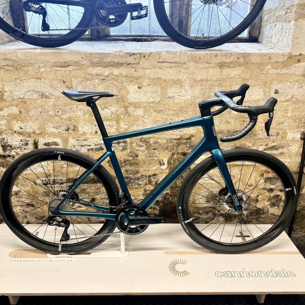ENVE Enve Fray Agave Blue, Shimano Ultegra Di2, SES AR One Piece Bar & Stem 110/40cm, 56cm