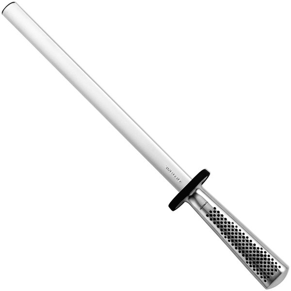 Aanzetstaal Dick, ovaal, polish, 30cm, blauw kunststof, handvat m/ring 7550330 (12002