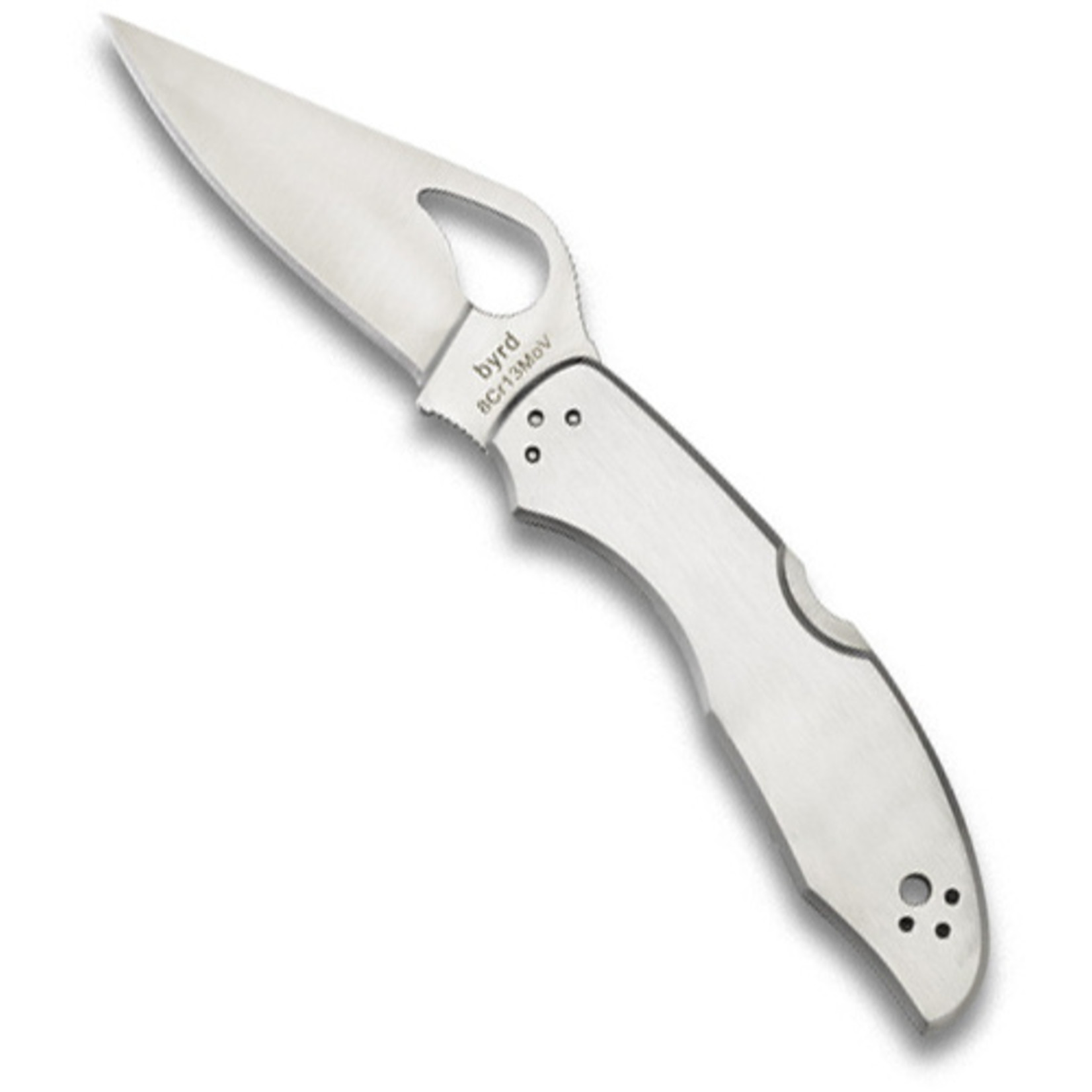 Byrd Spyderco Byrd Meadowlark 2 zilver