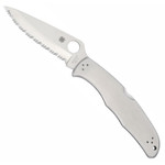 Spyderco Endura 4 RVS geheel gekarteld