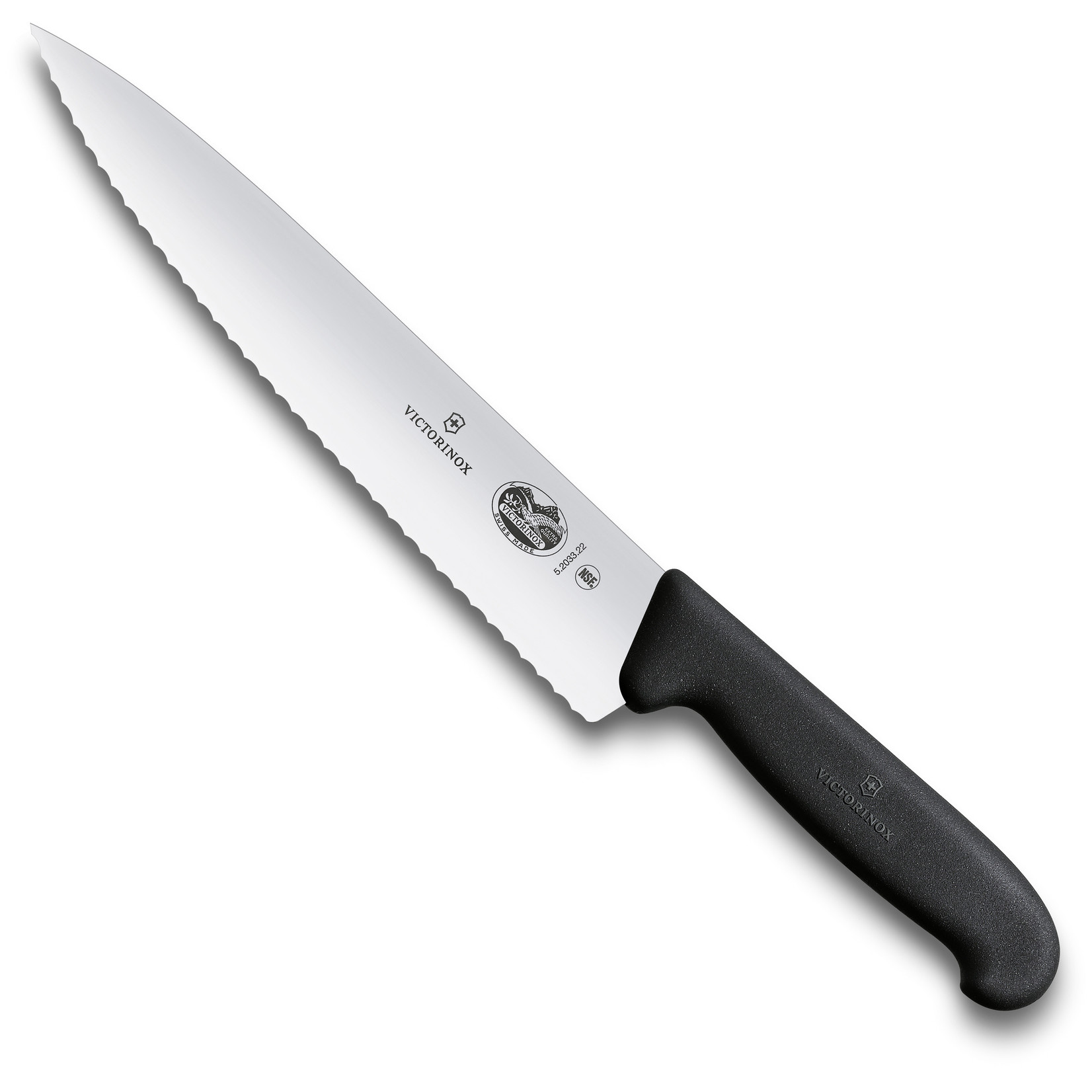 Victorinox Victorinox Fibrox koksmes 22cm gekarteld