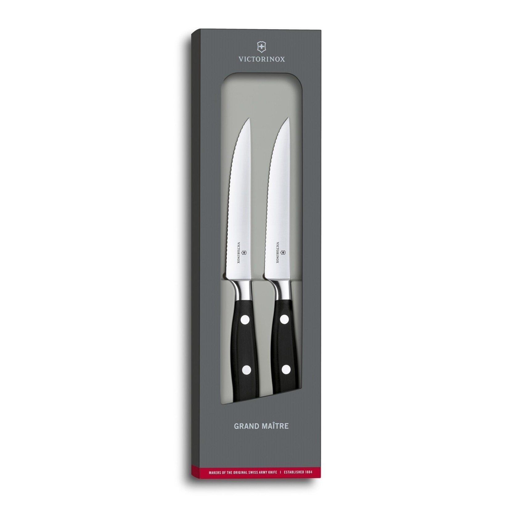 Victorinox Victorinox Grand-Maitre steakmessenset 2-delig gekarteld