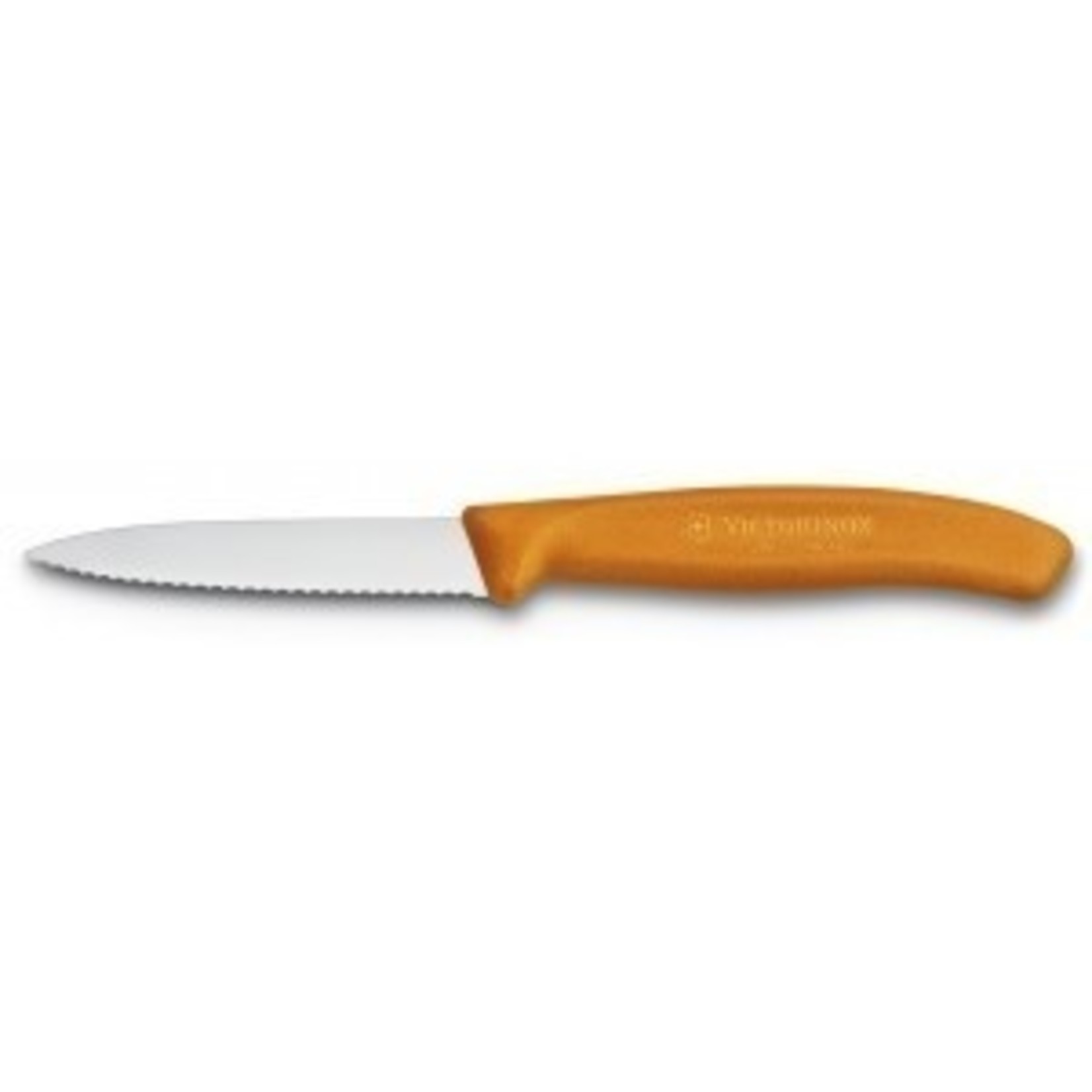 Victorinox Victorinox groente- en schilmesje gekarteld oranje (set van 2)