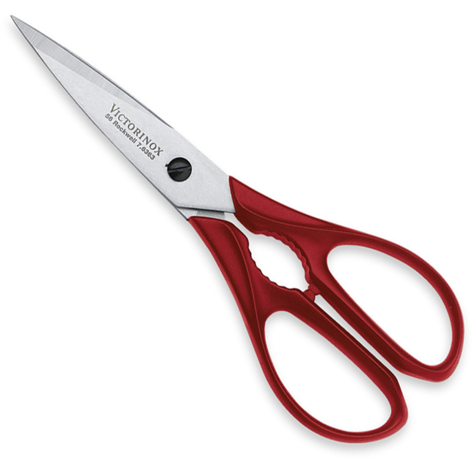 Welvarend tornado Referendum Victorinox keuken-/huishoudschaar 20cm rood - Messenshop.nl