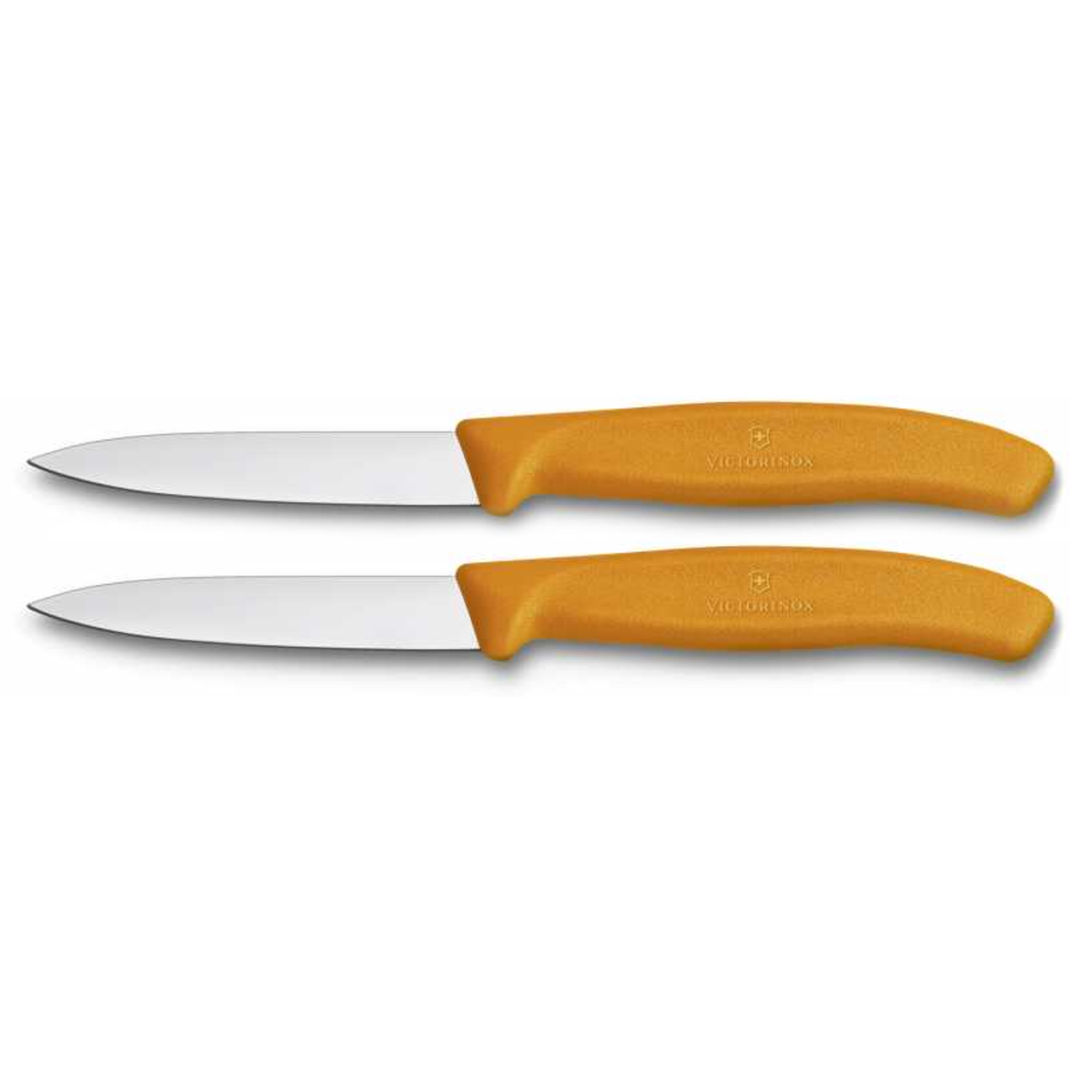 Victorinox Victorinox SwissClassic groente- en schilmesje oranje (set van 2)