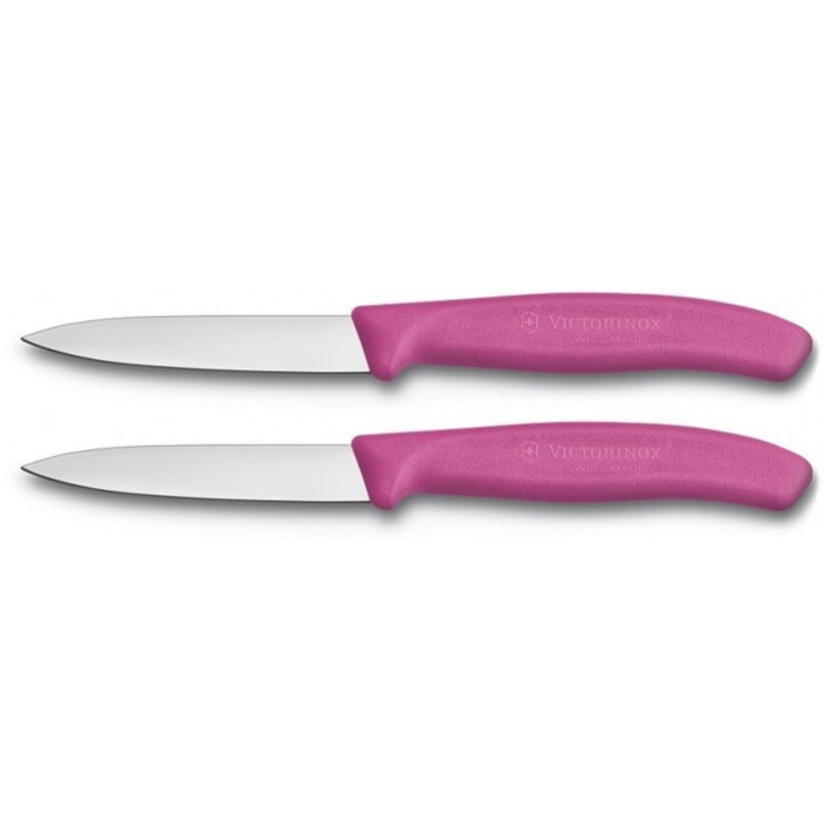 Victorinox Victorinox SwissClassic schilmesje 8cm roze (set van 2)