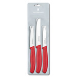 Victorinox Swissclassic schilmessenset 3-delig rood