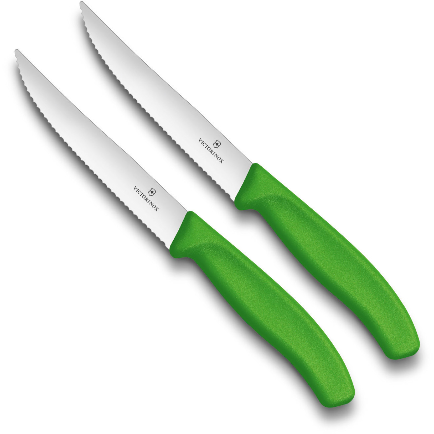Victorinox Victorinox Swissclassic steakmessenset 2-delig groen