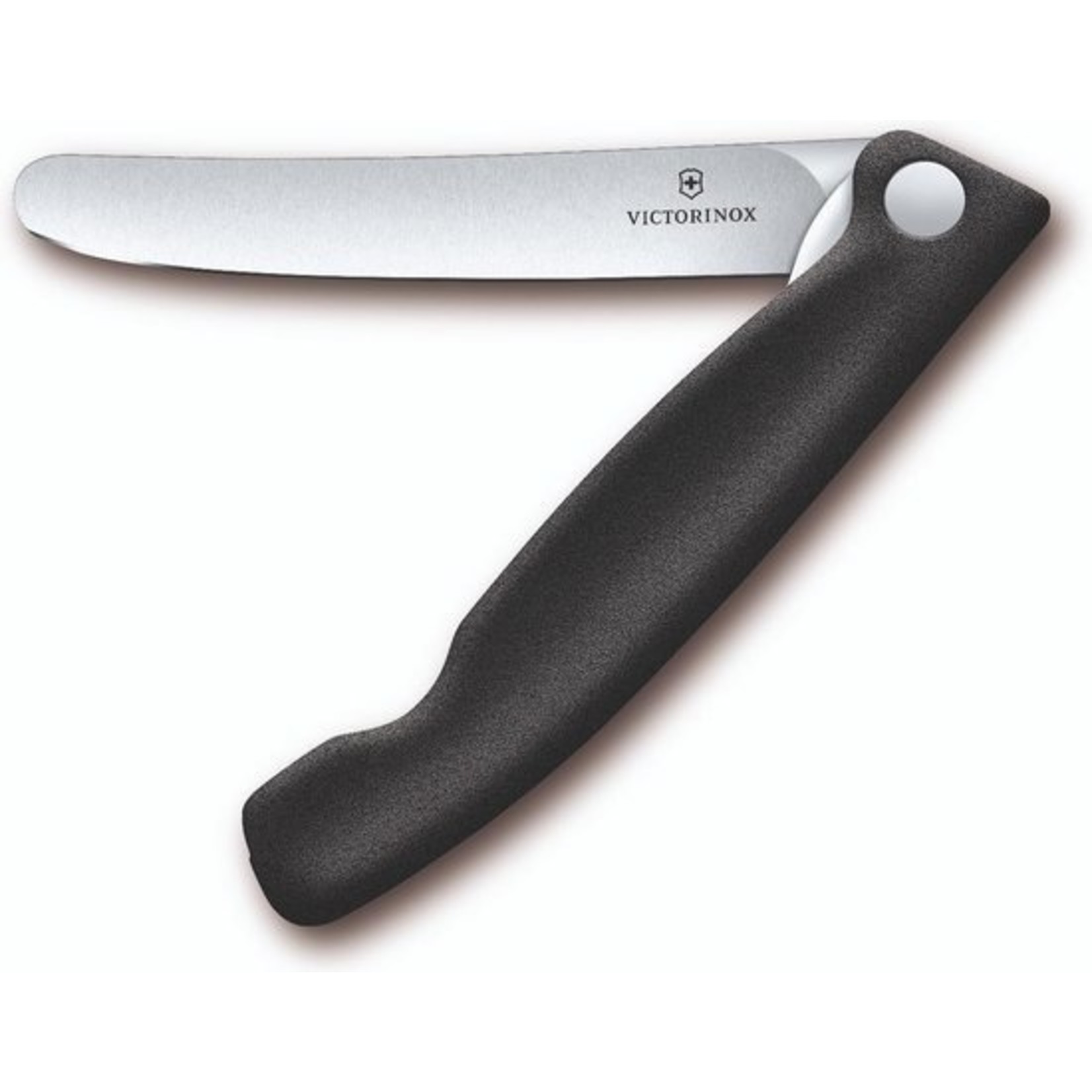 Victorinox Victorinox tafelmes inklapbaar, gladde snede, zwart