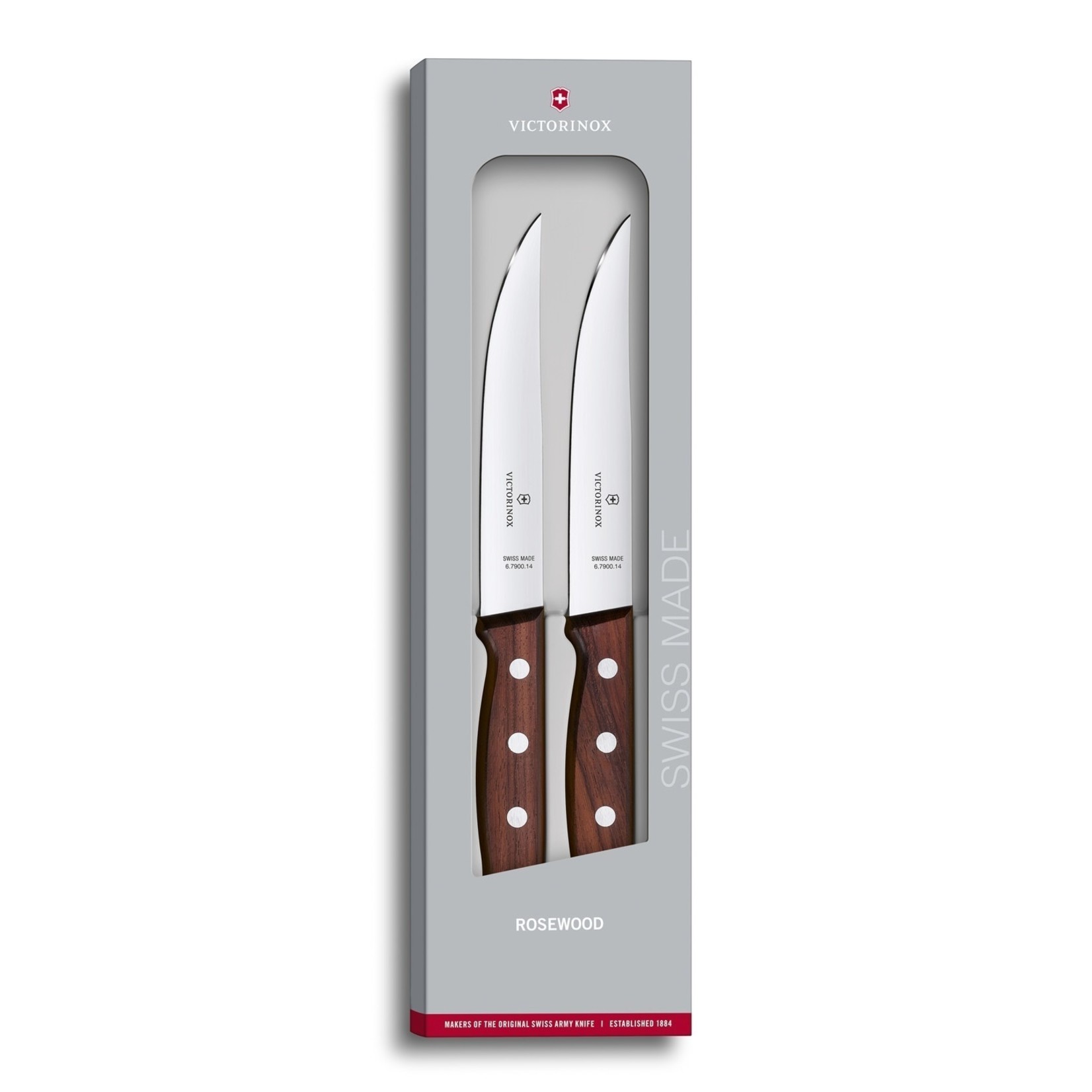 Victorinox Victorinox Palissander steakmessenset 2-delig