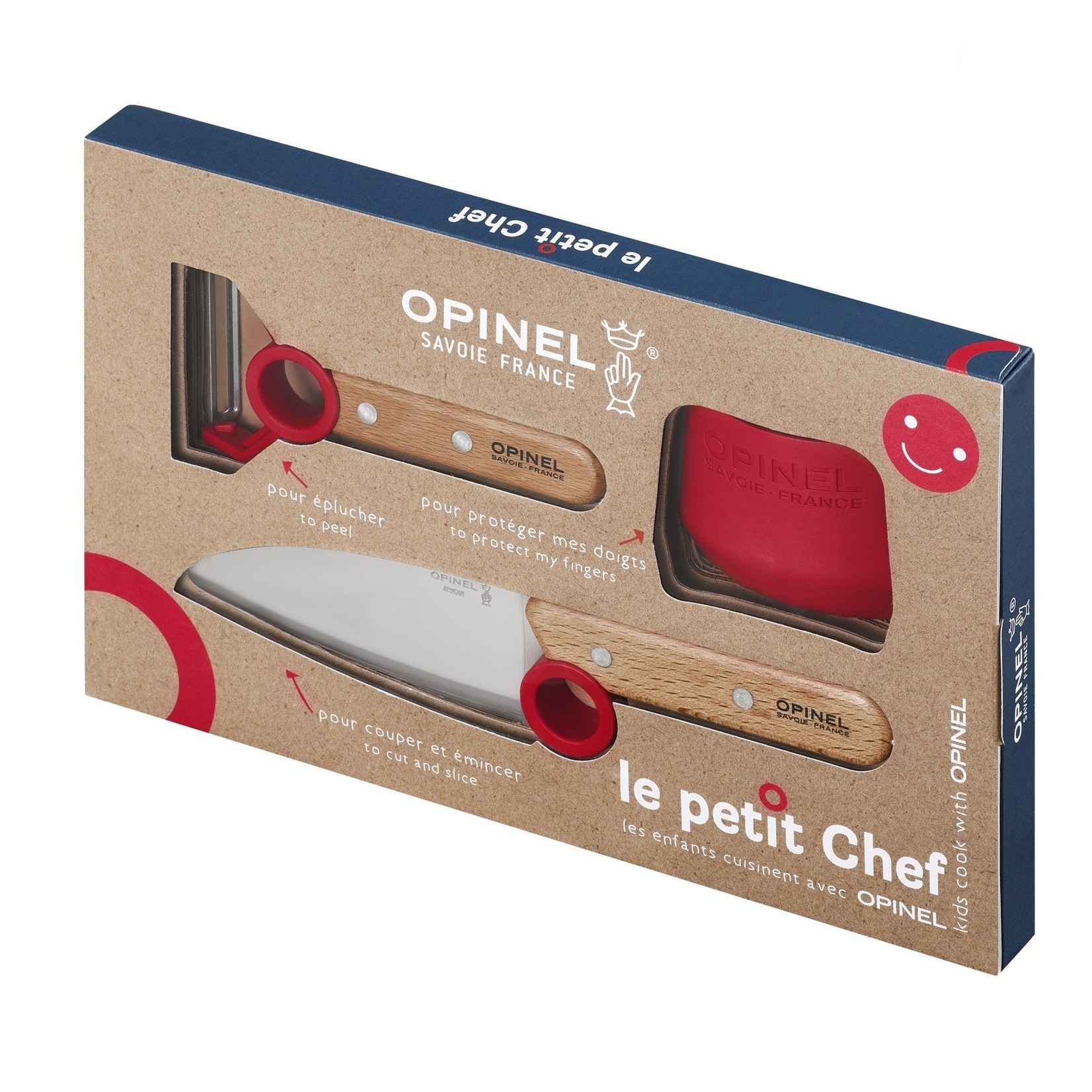 Opinel Opinel Le petit chef messenset 3-delig