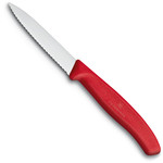 Victorinox Swissclassic schilmes 8cm gekarteld rood