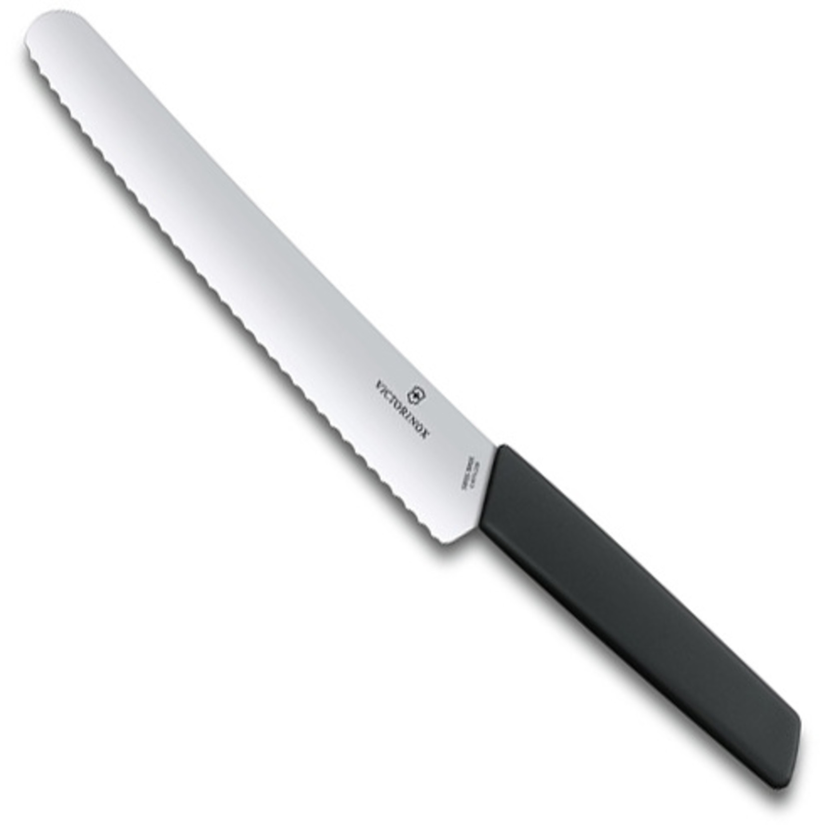 Victorinox Victorinox Swiss Modern bakkersmes 22cm, zwart